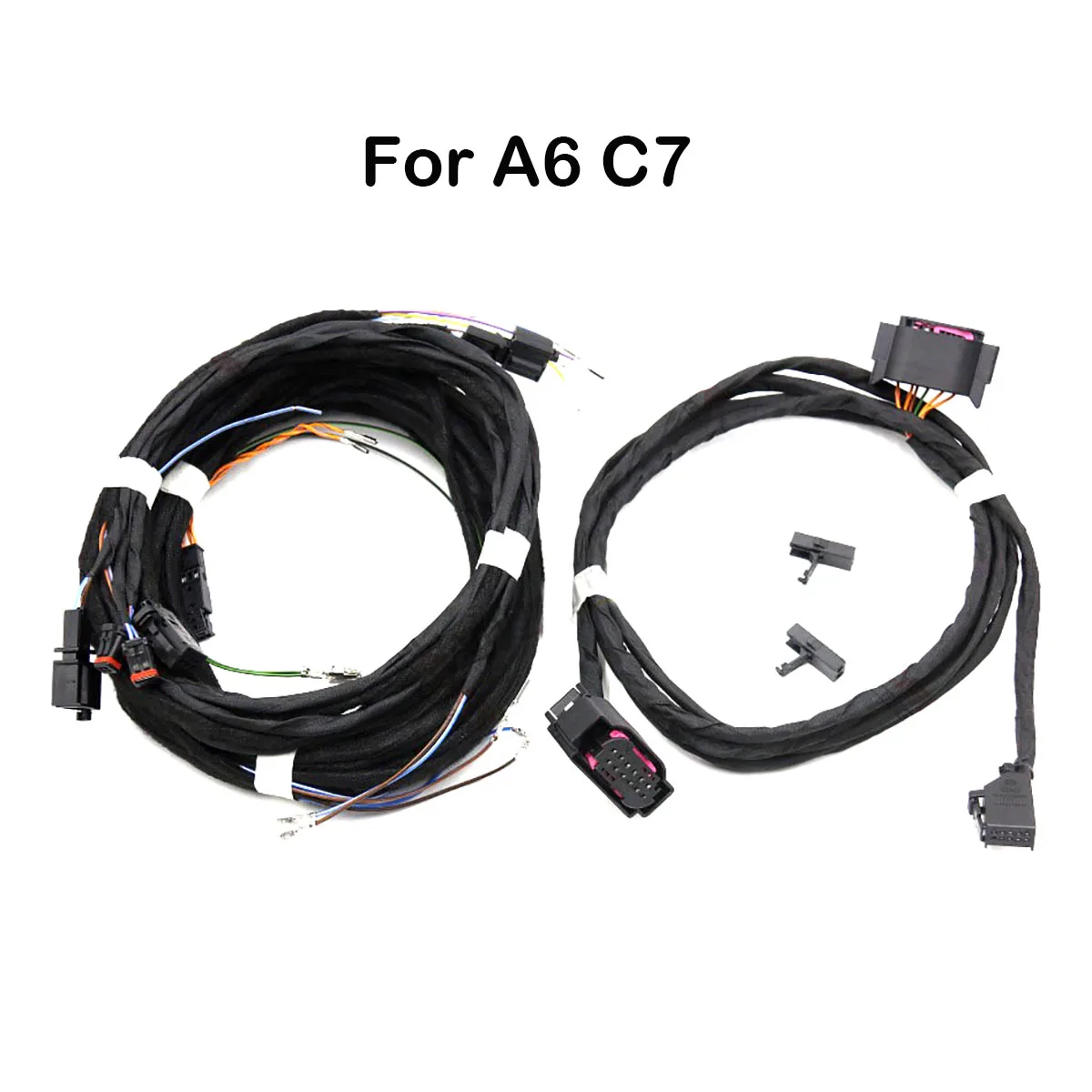 Blind spot Side Assist lane change Wire cable Harness For AUDI A6 A7 C7
