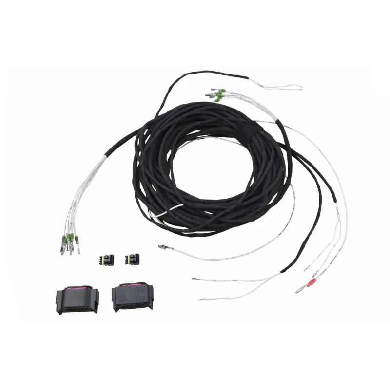 Blind Spot Side Assist Lane Change Wire cable Harness For VW Transporter T6 7E0 Module