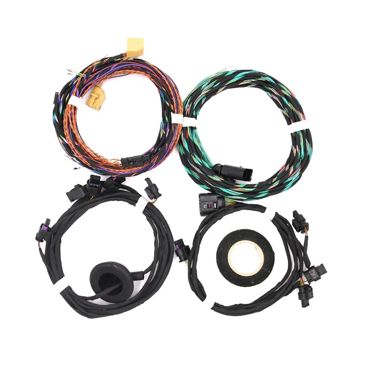 PARKING FRONT AND REAR 8K PDC OPS INSTALL HARNESS CABLE WIRE KIT FOR VW PASSAT B7 CC TIGUAN 5N