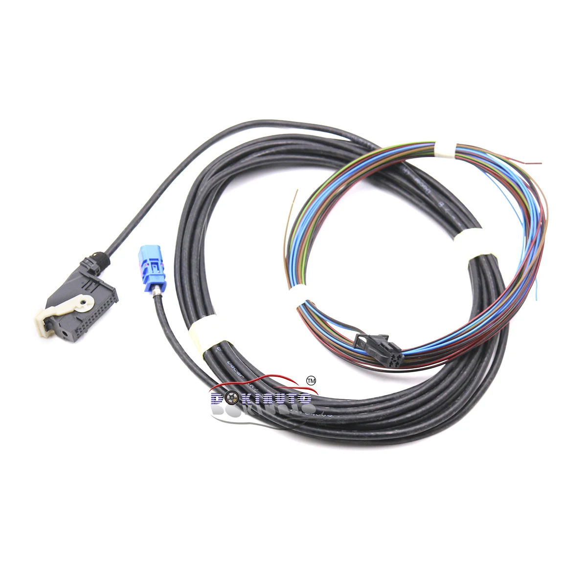 HIGH QUALITY For JETTA MK6 TIGUAN RGB Trunk Hand Rear View Reversing Camera harness Cable wire RCD510 RNS315 RNS510