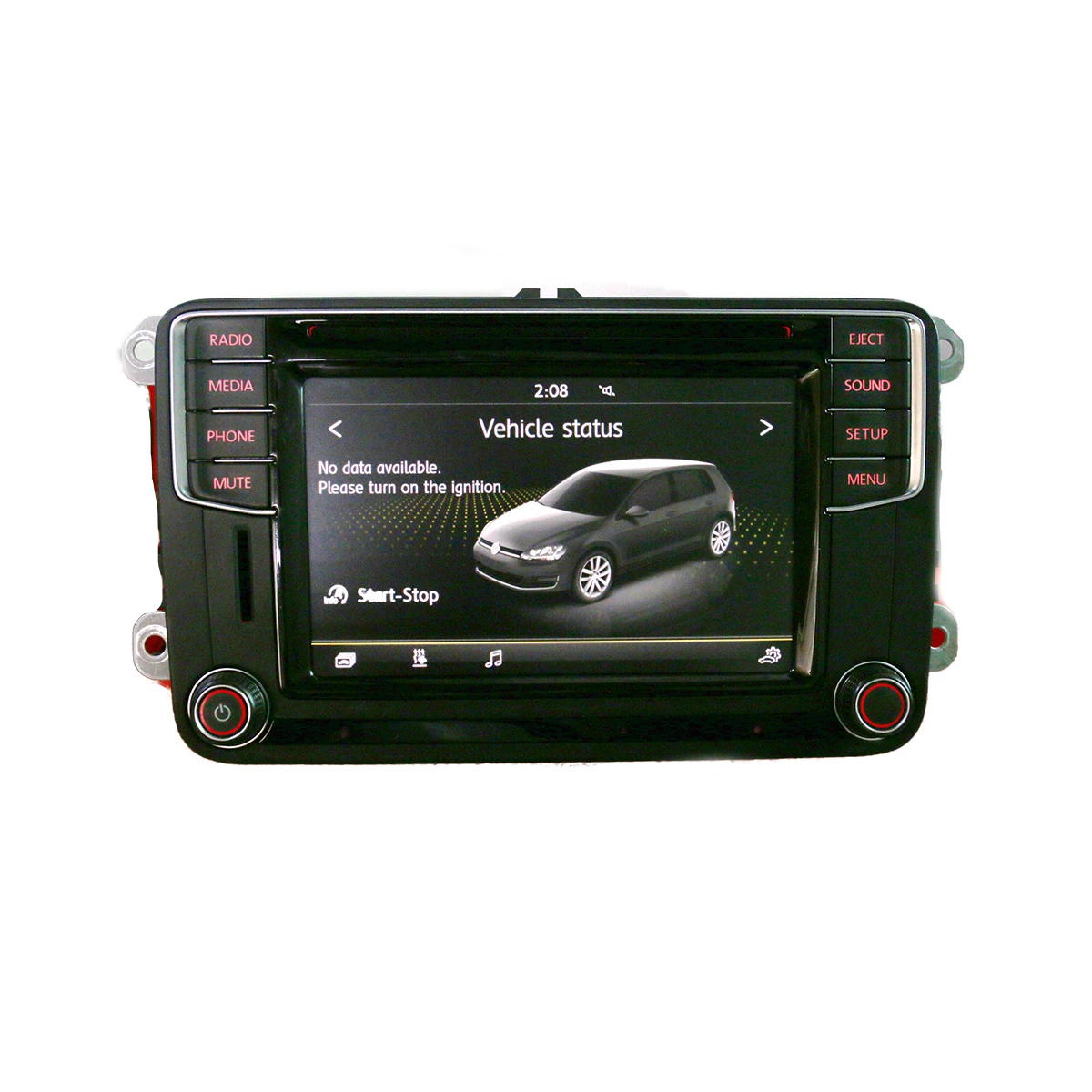 5K7 035 200H 5K7035200H Discovery Pro NAV Android Auto Carplay Radio For VW PQ Cars