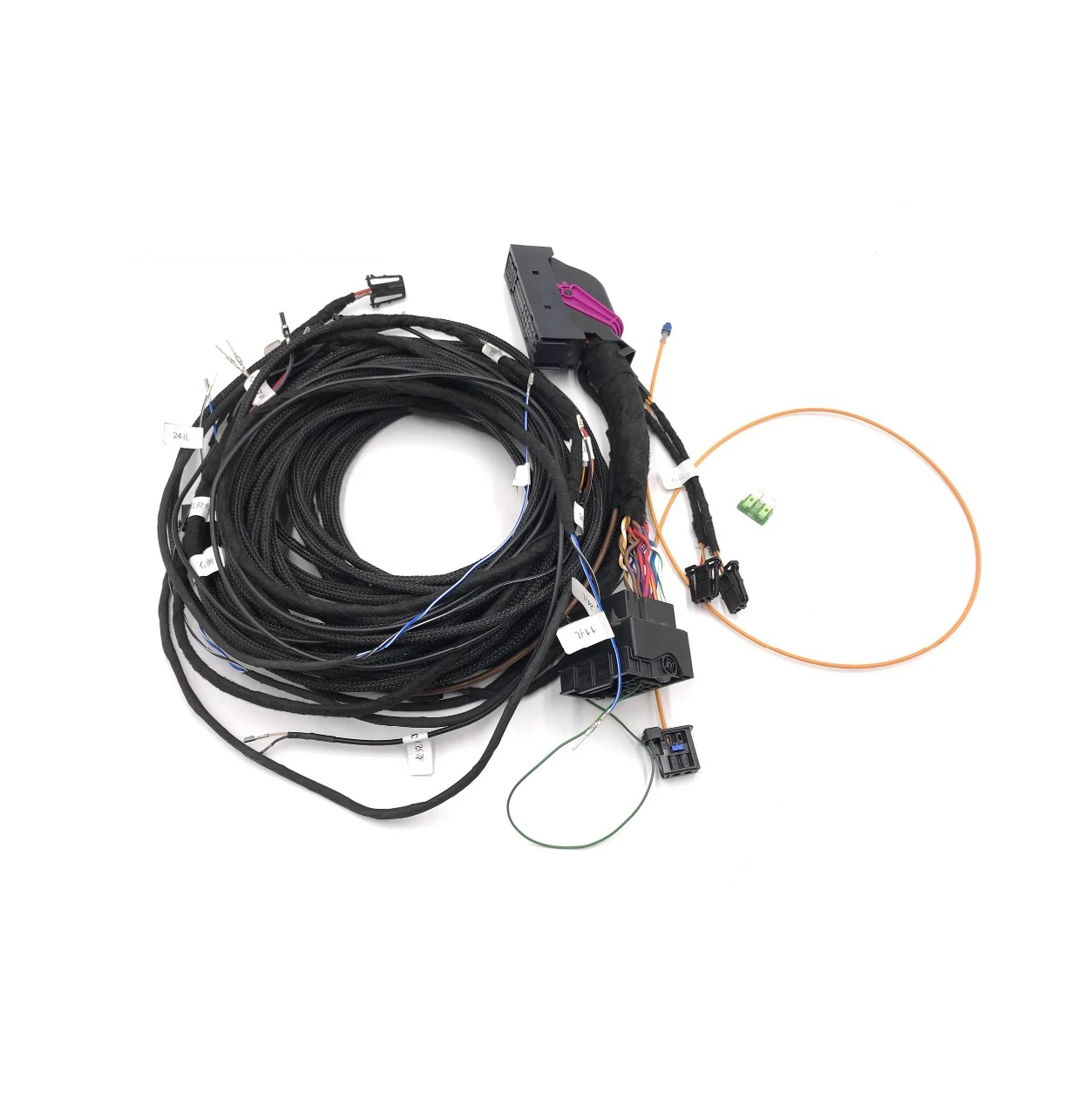 Upgrade Adapter Cable Wiring Harness Cable FIT For Audi A4 A5 B9.5 PA Q7 Q8 Bang &amp; Olufsen Audio Speakers B&amp;O System