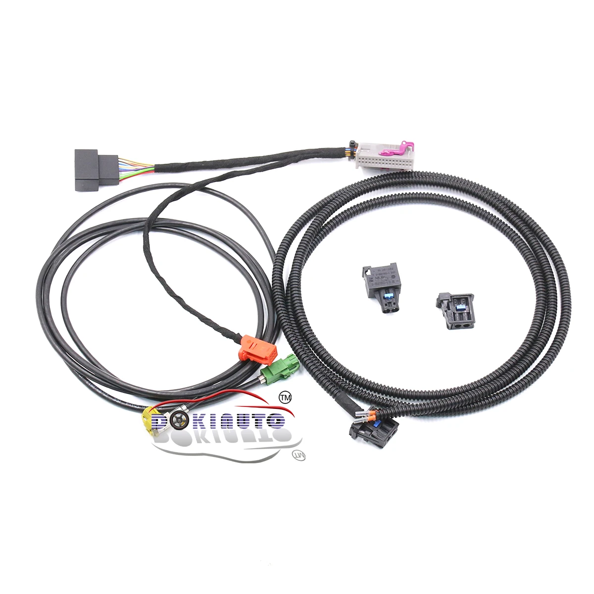 liquid Crystal Virtual Cluster LCD Instrument installation Install Harness Wire For Audi A3 8V