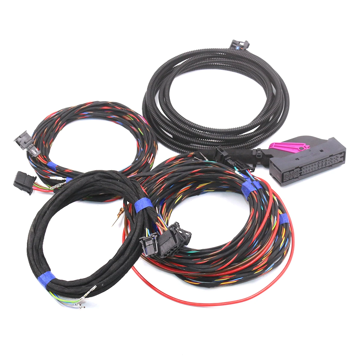 For Skoda Kodiaq Dynaudio Sound System Plug&amp;play Acoustics install Wire Cable harness