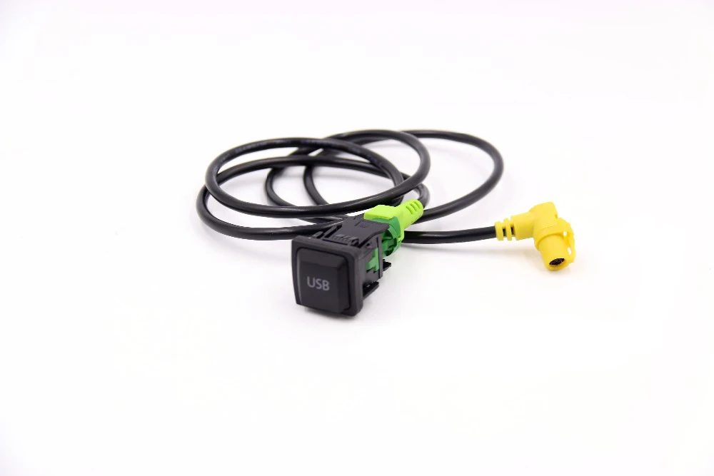 VW car styling Kit USB interface Adapter 5KD035726A + Wire For RCD510 RNS315 VW GOLF MK6 JETTA MK6 Scirocco 5KD 035 726 A