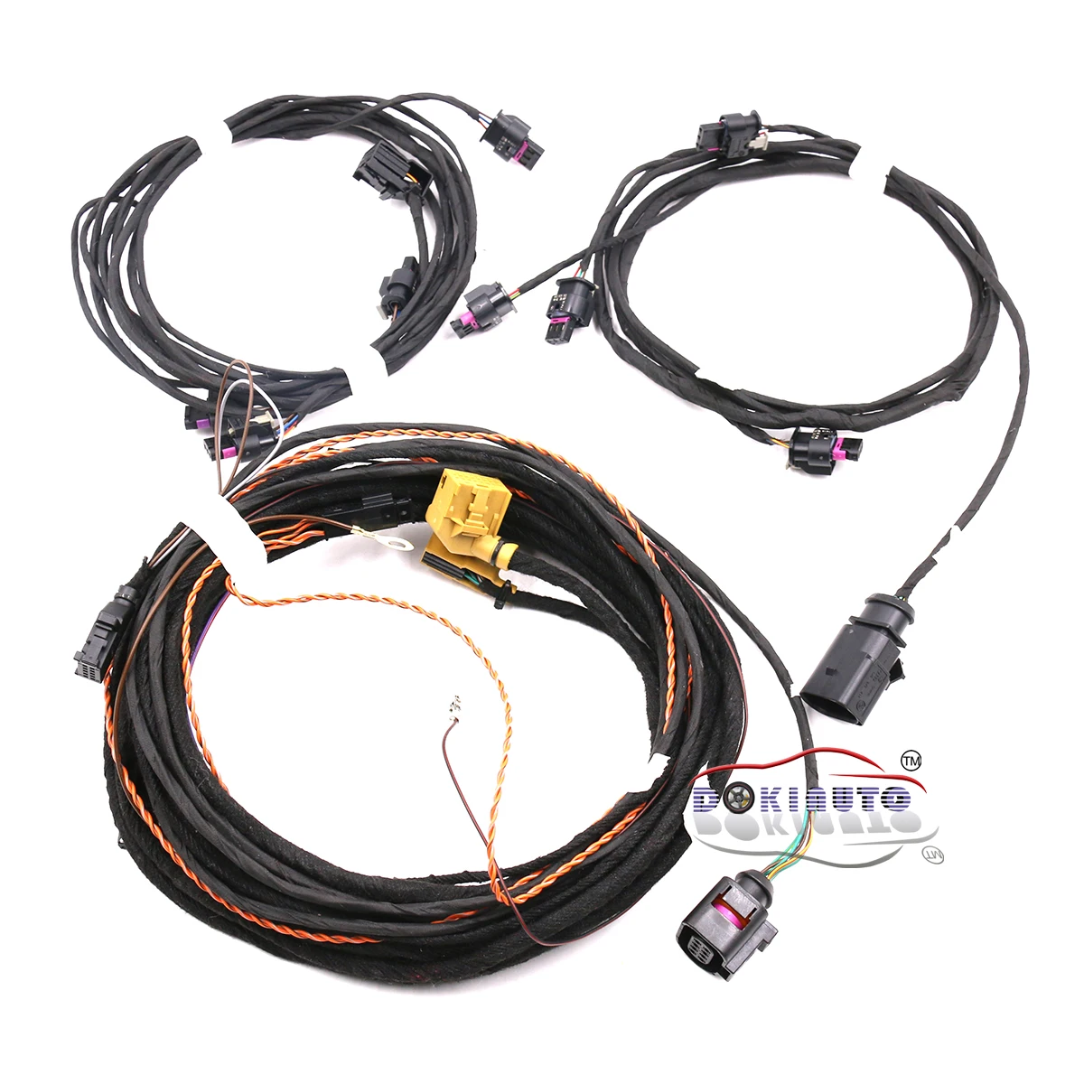 OPS Parking 8K Front&amp;Rear Install Harness Wire For Audi Q3