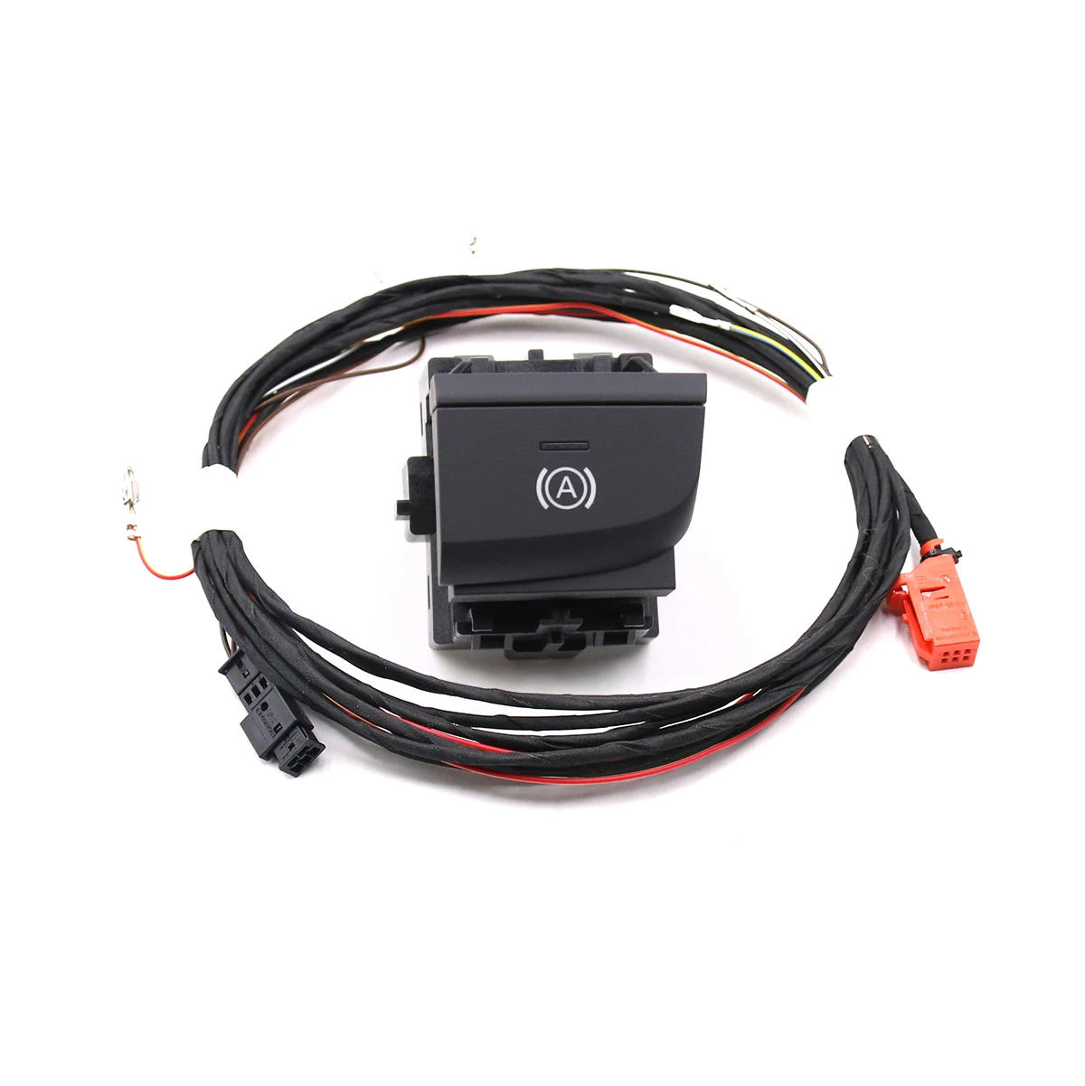 Hill Hold / Auto Hold Switch And Wire For Audi A3 8V Q2 Black button LHD