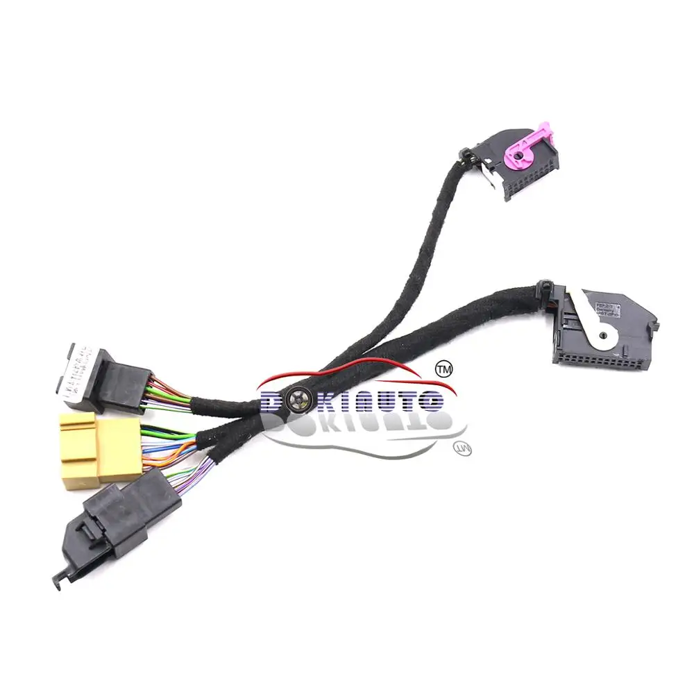 FOR VW PQ CAR INSTALL MQB PDC Parking OPS System adapter Wire cable Harness for upgrade older PDC module to 1K8 / RNS to MIB