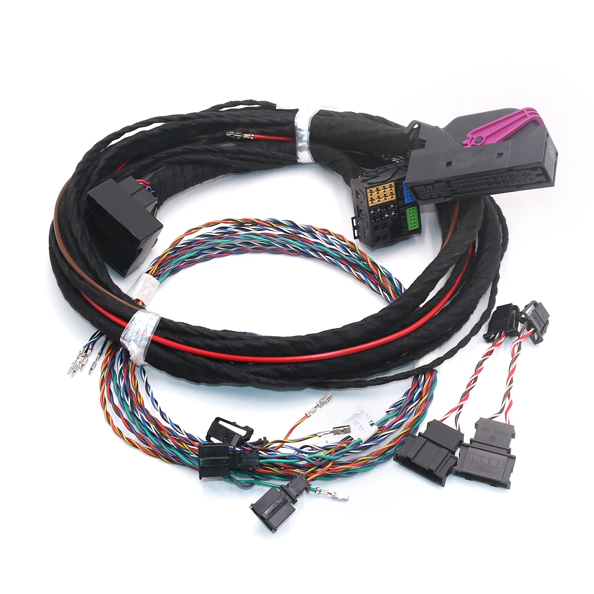 FOR VW Sharan 7N Install Update Dynaudio System acoustics Wire harness Cable