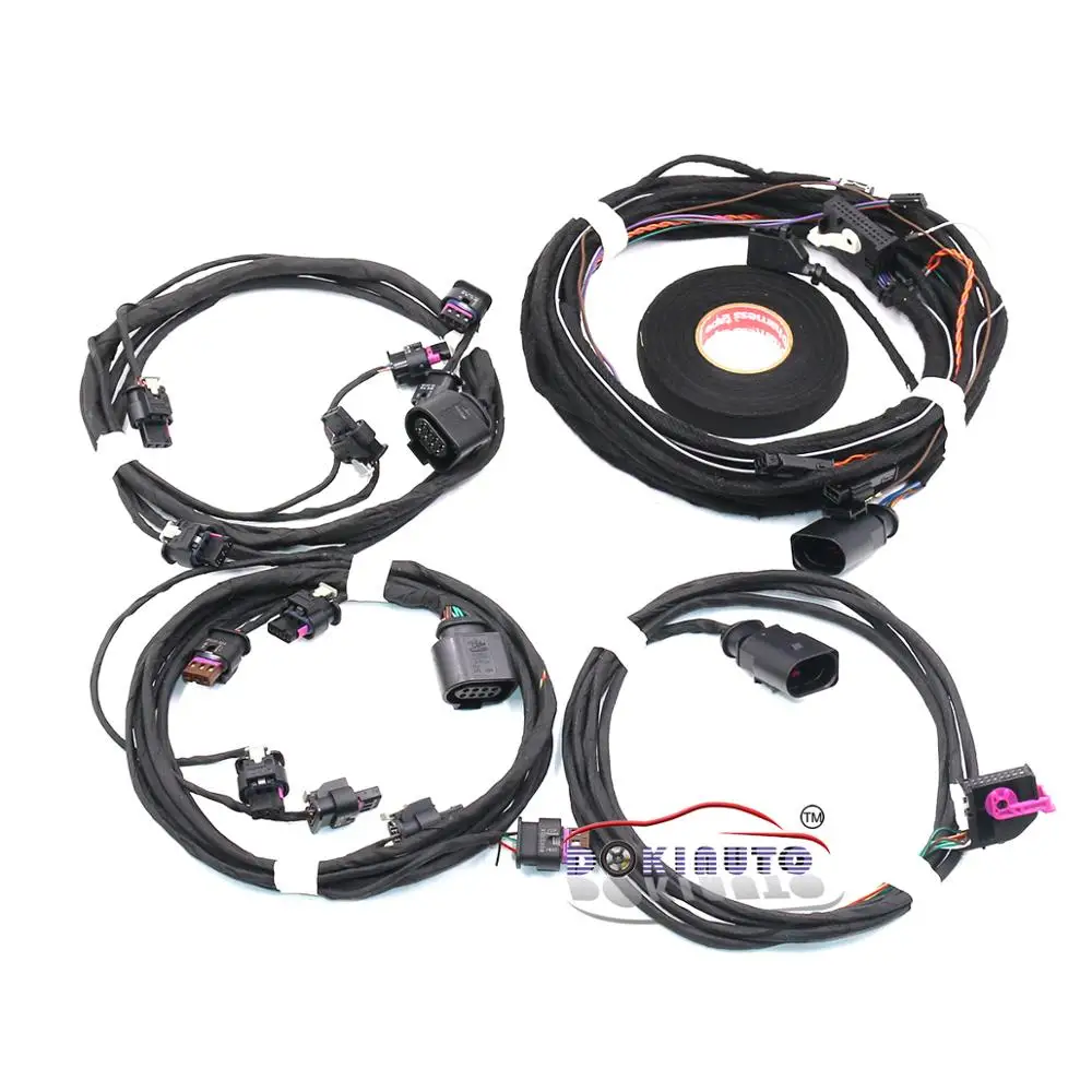 OPS Parking Front and Rear 8K &amp; 12K PDC OPS Install Harness cable wire For Skoda NEW MQB Octavia