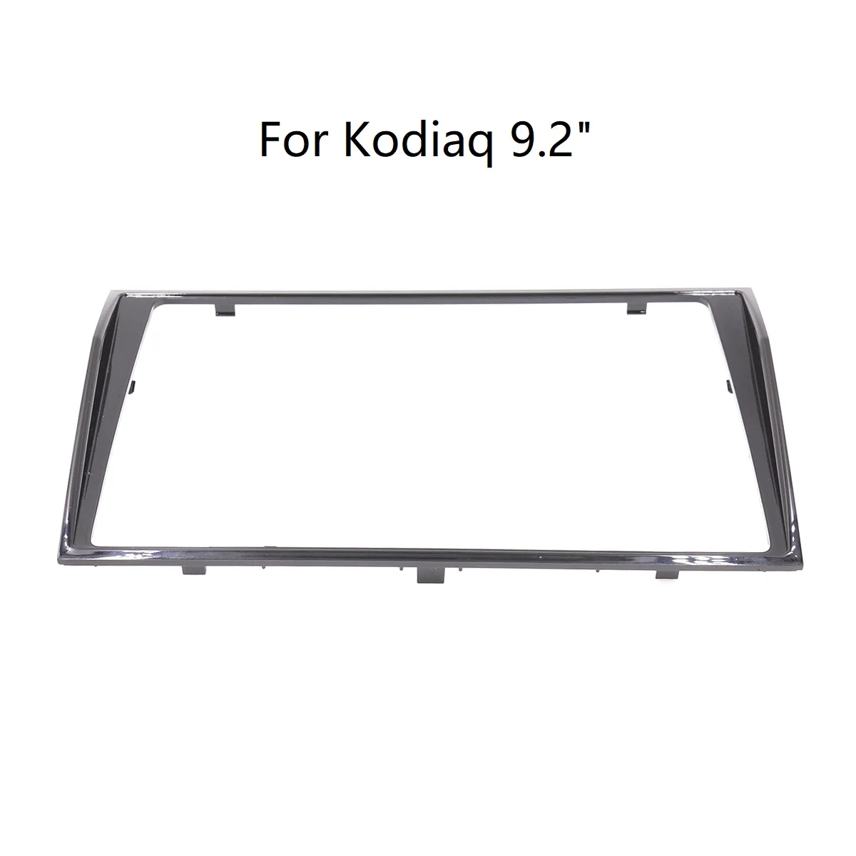 For Kodiaq 9.2&quot; box trim black paint Radio frame PANEL CD Plates