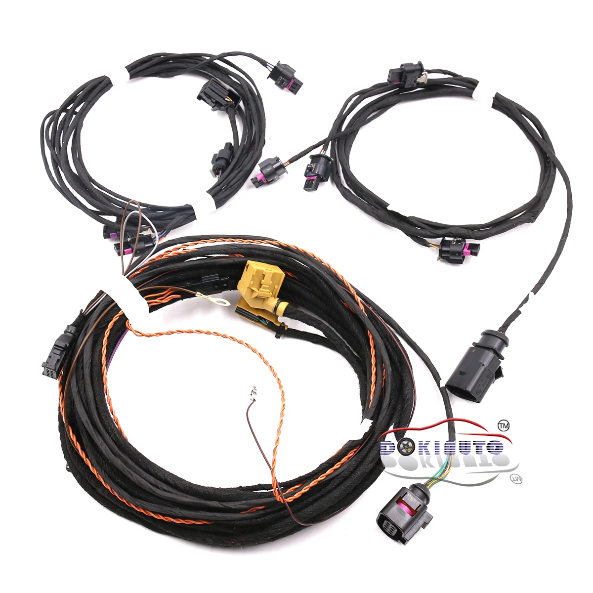 OPS Parking 8K Front&amp;Rear Install Harness Wire For Audi Q3