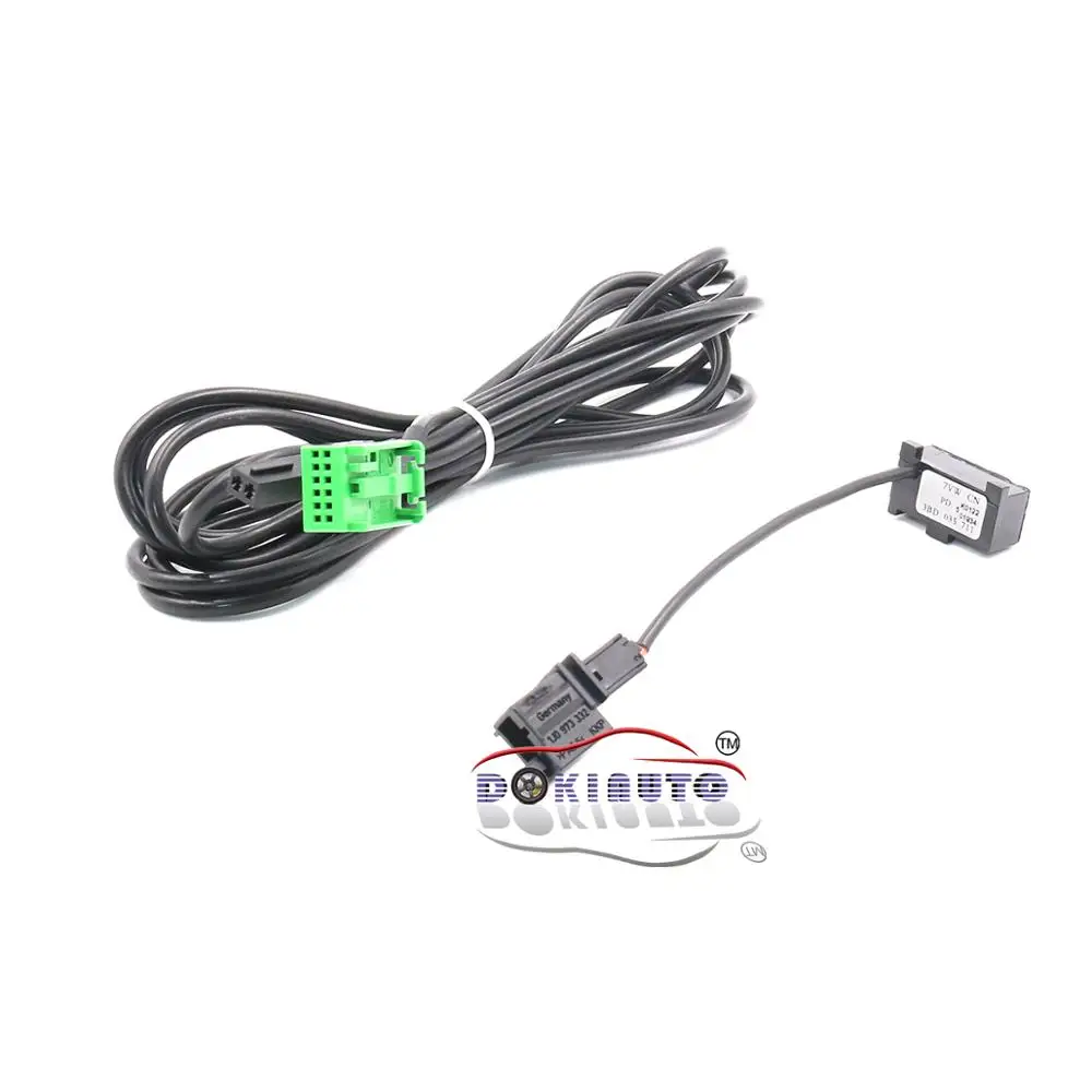 New Wiring and Microphone 3B0035711B FOR VW RNS315 Bluetooth-compatible Upgrade Adapter cable Harness cables