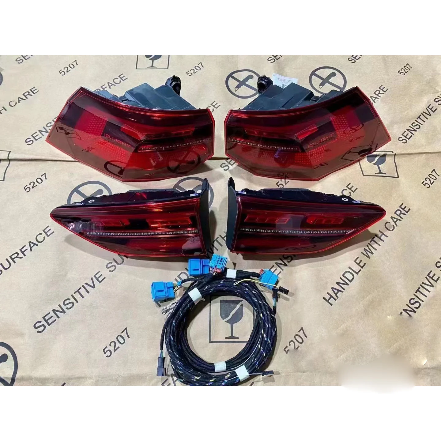 For VW Golf MK8 Taillight Upgrade 2021 Facelift IQ Dynamic LED Taillight