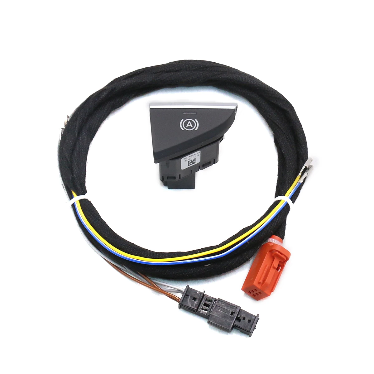 Hill Hold / Auto Hold Switch And Wire For Audi A4 A5 B9 Q7 4M White backlight button LHD 4M1 927 143 B
