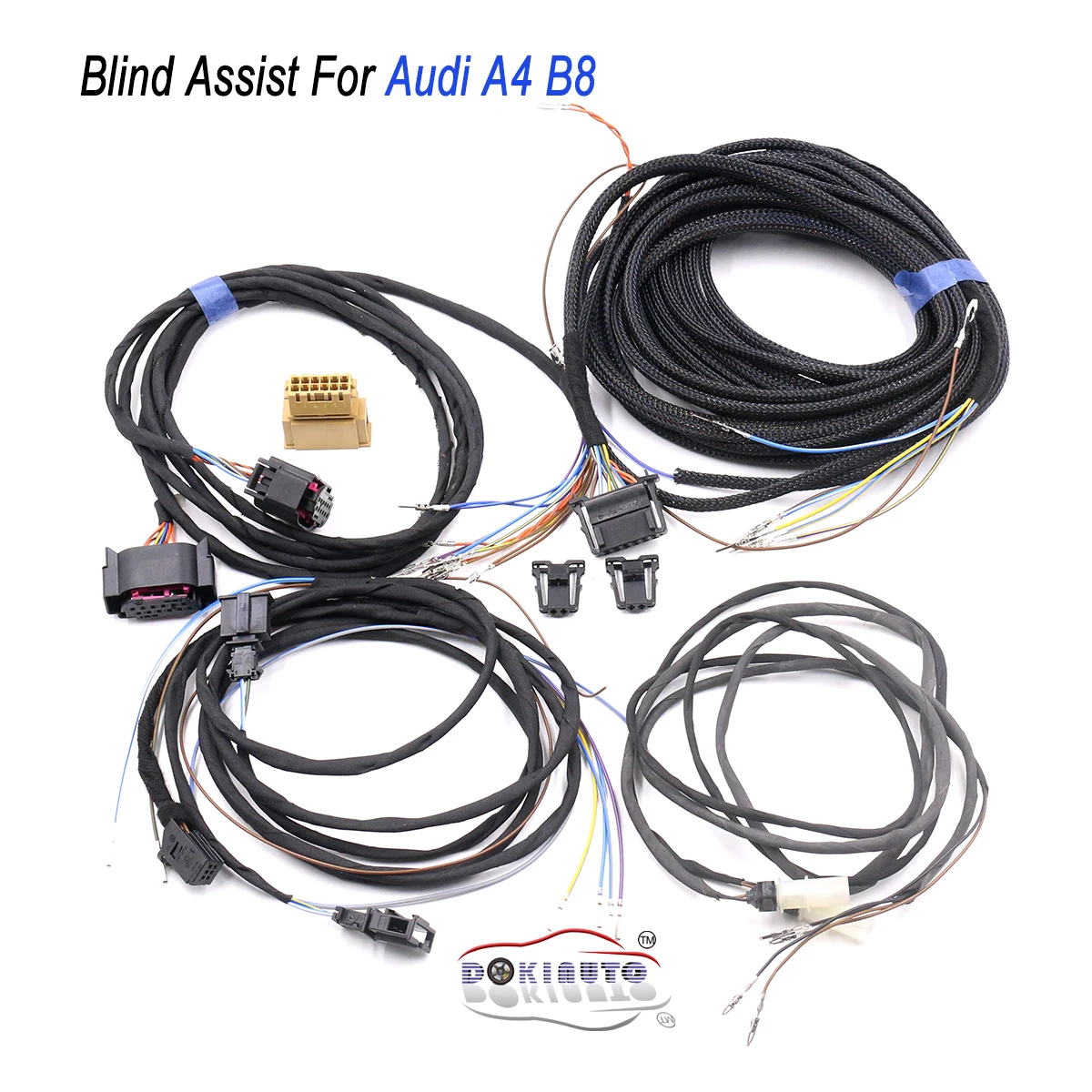 Blind Spot Side Assist Wire cable Harness For VW AUDI A4 B8 Q5 A5 B8 Facelift