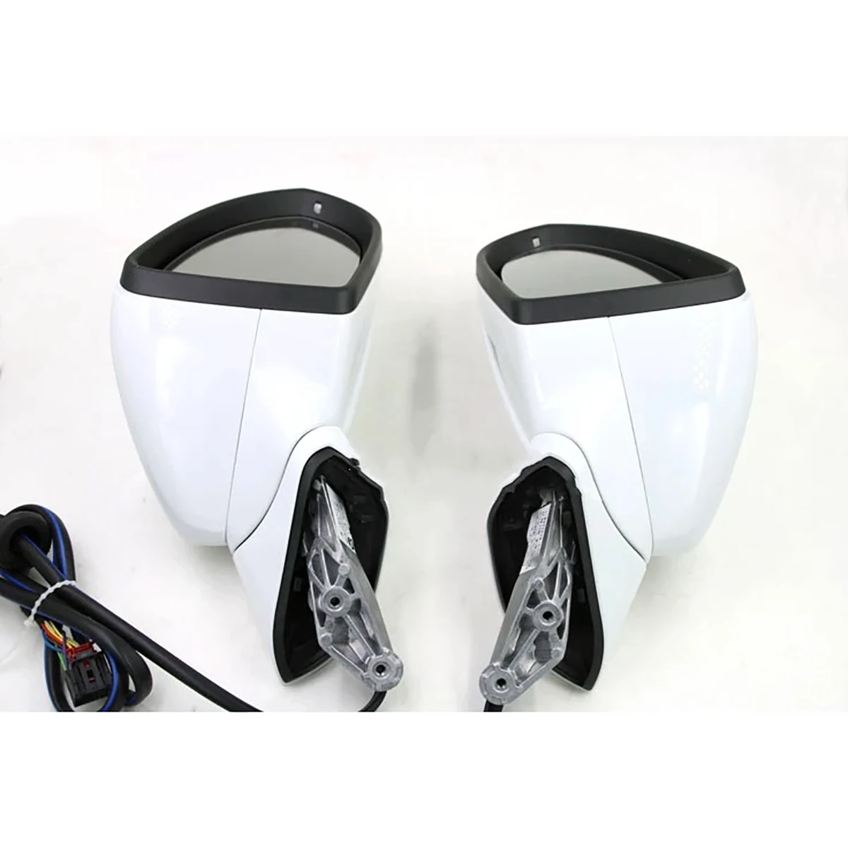 For VW Golf 7 MK7 VI Sportsvan Mirror With Cover AUTO folding electric folding Mirror Switch GLASSES Cover 5GG