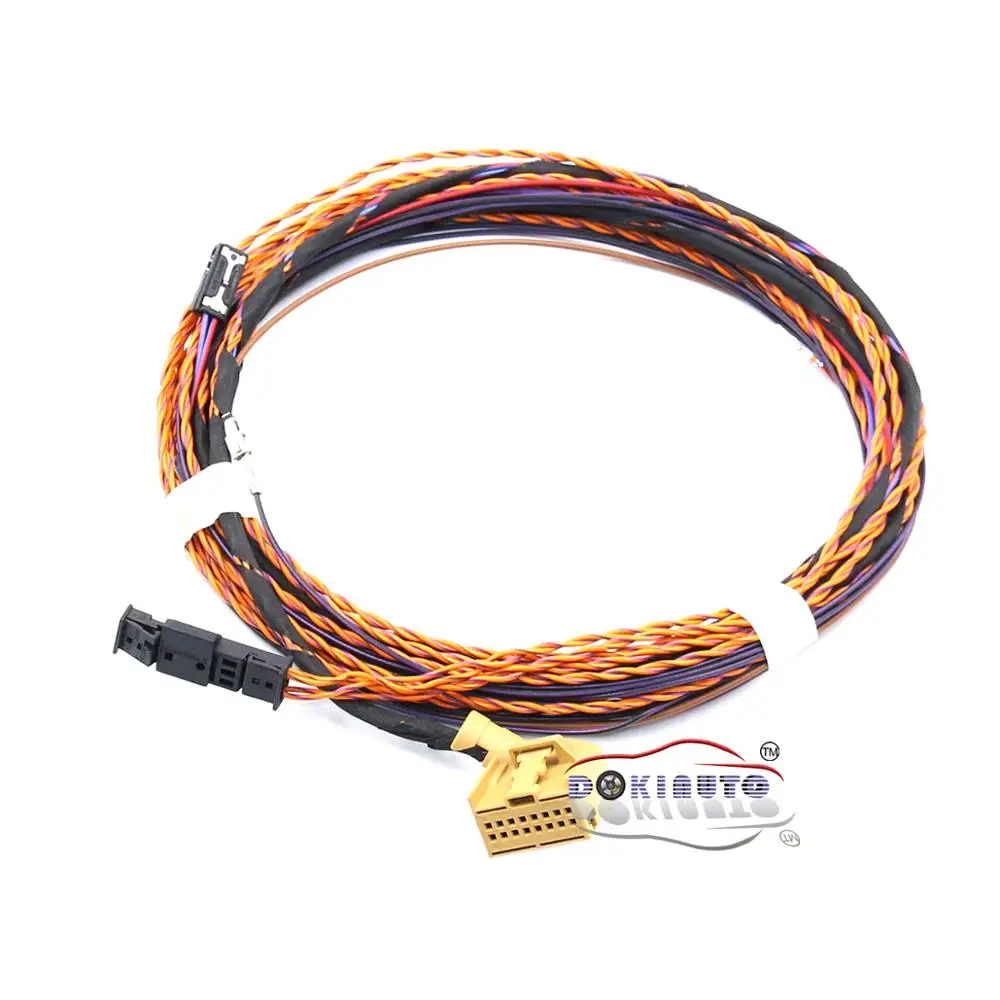 Rear OPS 4K Parking Canbus Install Wire Cable harness For VW Polo Golf Jetta Passat CC Octavia All PQ35 PQ25 PQ46 Car