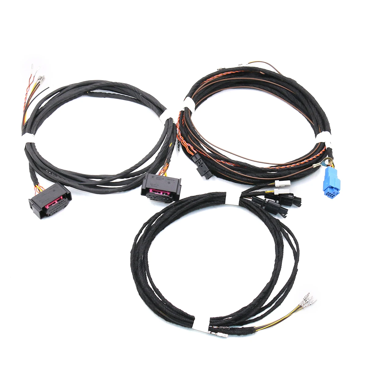 FOR VW Touareg 7P Side Assist Lane Change Blind spot assist Wire Cable Harness