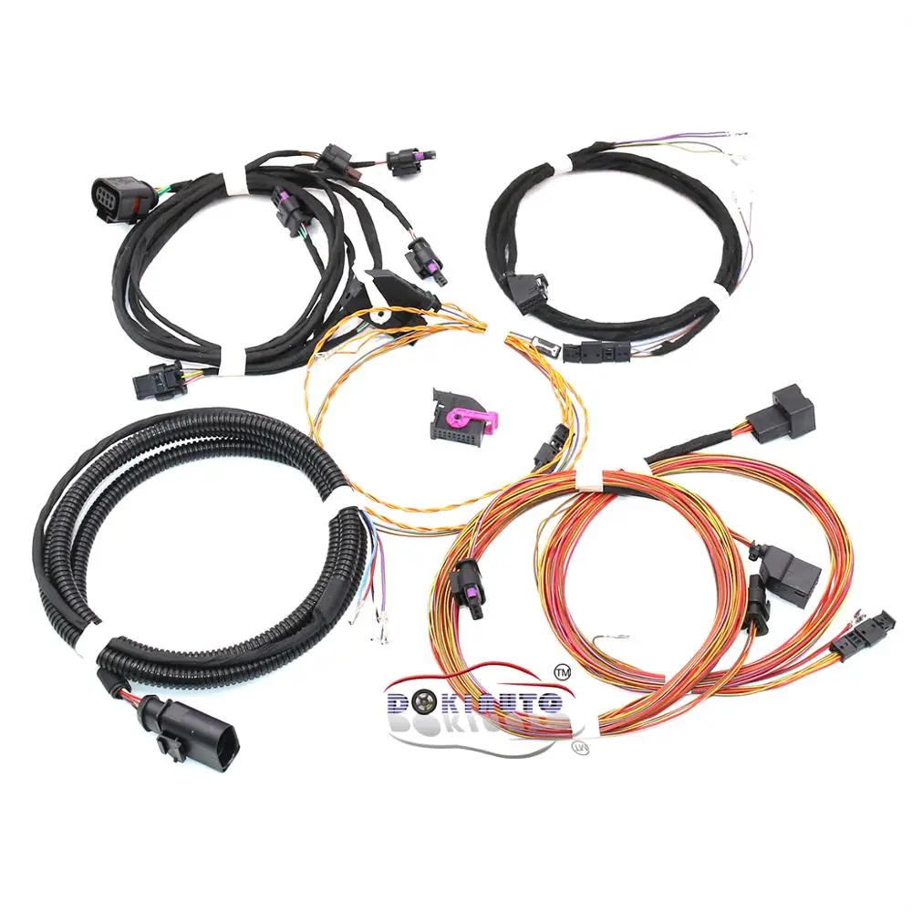 Auto Parking PLA 2.0 /3.0 4K To 12K Install Harness Wire For VW Golf MK7 Audi A3 8V