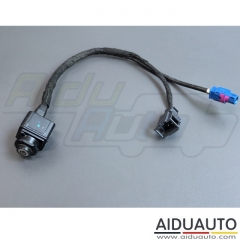 Original RGB VW Rear Camera - compatible with ULM 5K0980551 FIX GOLF 6 Flip badge logo camera - 5K0827469AQ, 5K0827469AS