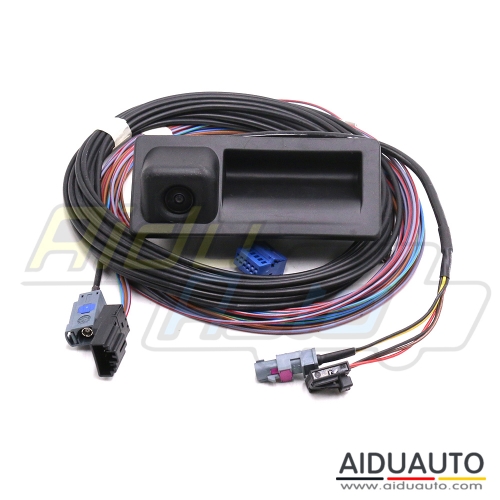 Low Line Rear View Camera SET With Guidance Lines for VW Tiguan 5N Facelift -
