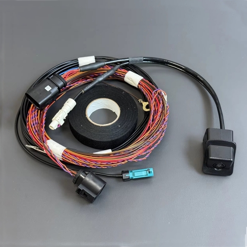 FOR Seat LEON 5F Facelift - High Line Rear View Camera with Guidance Line + Wiring Harness