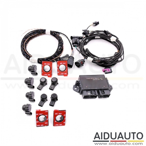 Park Pilot Front and Rear w. OPS for VW GOLF 8 CD - Without Button