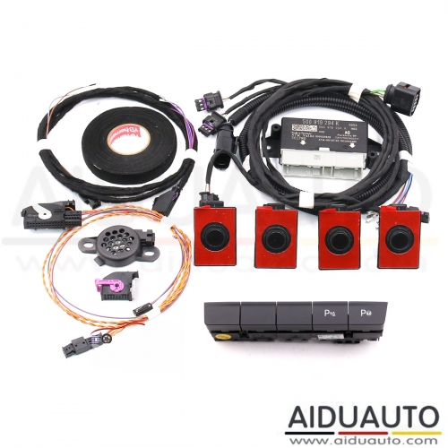 Park Pilot Front w. OPS - 5QA919294 - UPGRADE KIT - For Skoda Octavia 3 5E FACELIFT 2017 - LHD Markets