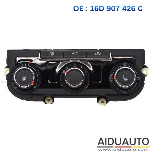 For VW Jetta 16D 907 426 C Climatronic Air Condition Control Switch Panel