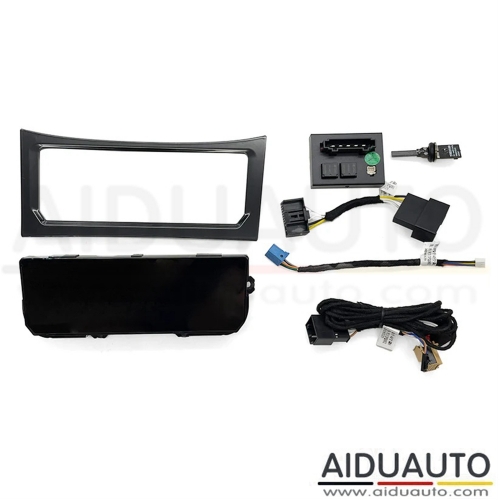For VW Passat B7 Touch Screen Air Conditioning Switch Panel with Frame