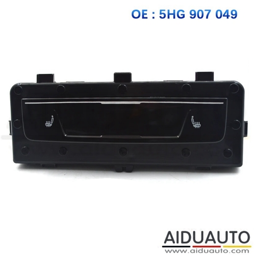 For VW Golf MK8 5HG 907 049 / 049B Touch Rear air conditioning control panel