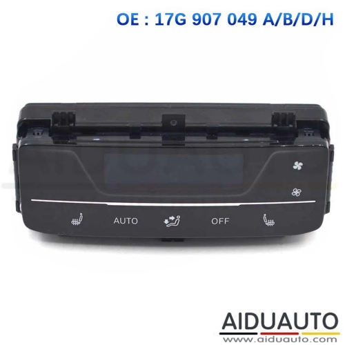 For VW Bora 17G 907 049 A/B/D/H Touch Rear Heating Seat Panel Switch