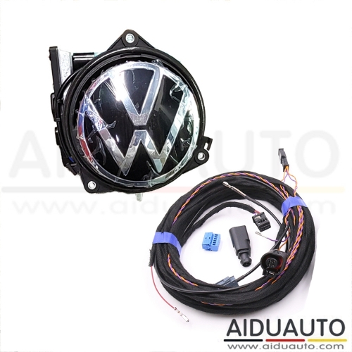 FOR NEW PASSAT B8 T-ROC POLO AW1 - Rear High Line Camera Badge KIT with Guidance Lines