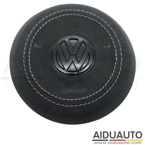Steering wheel airbag cover multifunction gray line steering wheel For VW Golf MK7