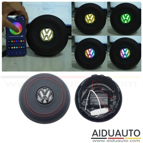 Steering wheel airbag cover multifunction steering wheel (LED) For VW Golf MK7 Golf 7