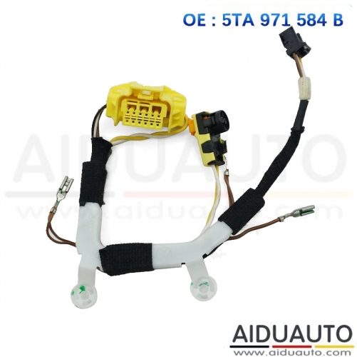 5TA 971 584 B Steering Wheel Multifunctional Wiring Harness Cable Plug For VW Golf Jetta T-Roc Touran 5T Tiguan MK2 Golf Variant