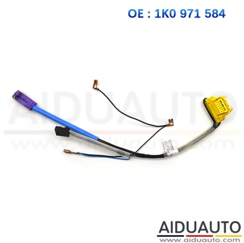 1K0 971 584 Steering Wheel Multifunctional Wiring Harness Cable Plug For VW Touran 5T Passat B8 Jetta MK6 Golf Variant
