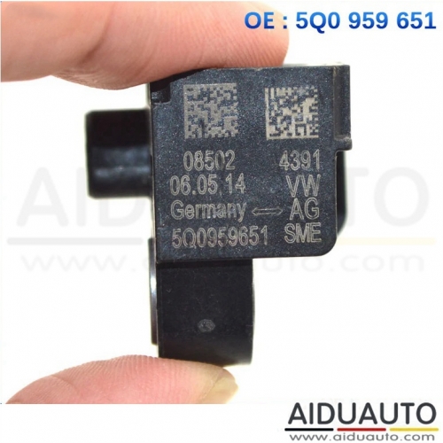 5Q0 959 651 front crash impact sensor For VW Tiguan MK2 Touran 5T Golf Golf Sportsvan Jetta MK7 T-Roc Audi Q2 Q2L Q3 TT A3 S3 RS3 Skoda Octavia Superb