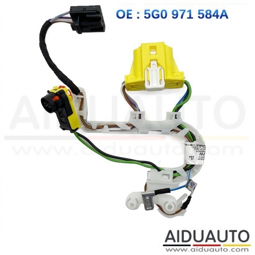 5G0 971 584A Steering Wheel Multifunctional Wiring Harness Cable Plug For VW Golf MK6 Golf Sportsvan Passat Variant Jetta Polo T-Corss Atlas