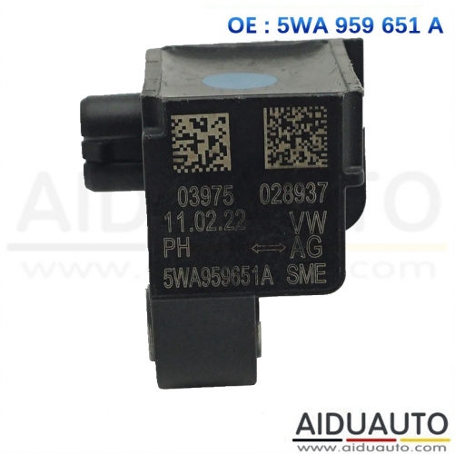5WA 959 651 A Front Impact Crash Sensor For VW Golf Sportsvan Golf Audi A3 S3