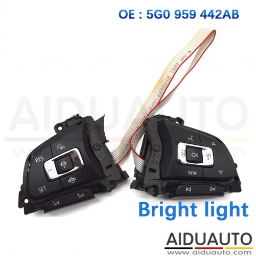 For VW Golf Atlas Touareg Jetta Steering wheel button light 5G0 959 442AB