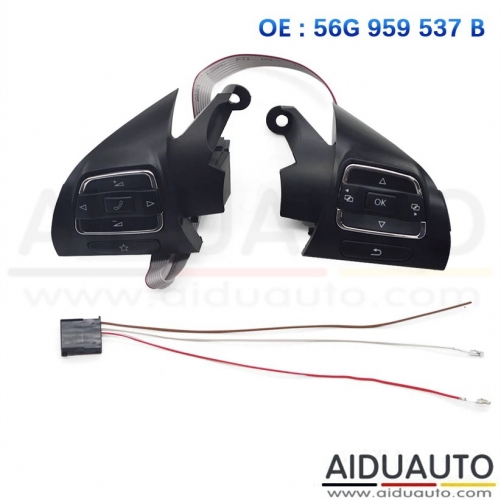 For VW Passat Golf MK6 CC Steering wheel button 56G 959 537B