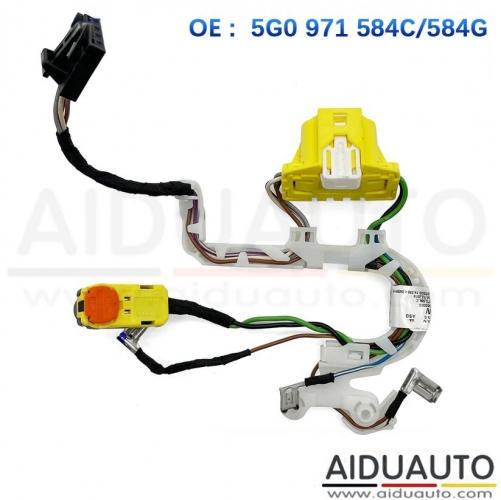 5G0 971 584C/G Steering Wheel Multifunctional Wiring Harness Cable Plug For VW Atlas Golf MK6 Jetta Polo T-Corss Atlas
