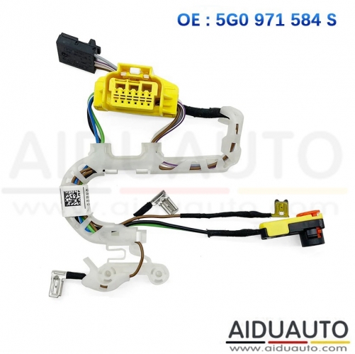 5G0 971 584 S Steering Wheel Multifunctional Wiring Harness Cable Plug For VW AtlasX Golf Golf Variant Passat Variant Polo T-Roc