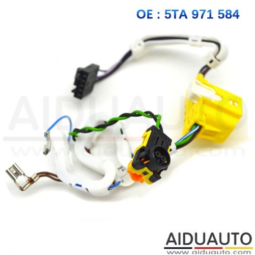 5TA 971 584 Steering Wheel Multifunctional Wiring Harness Cable Plug For VW Atlas Tiguan MK2 Touran 5T CC T-Roc Jetta