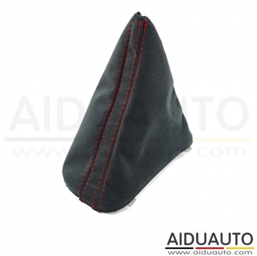 For VW Golf MK6 Golf 6 handball leather case with brushed red thread