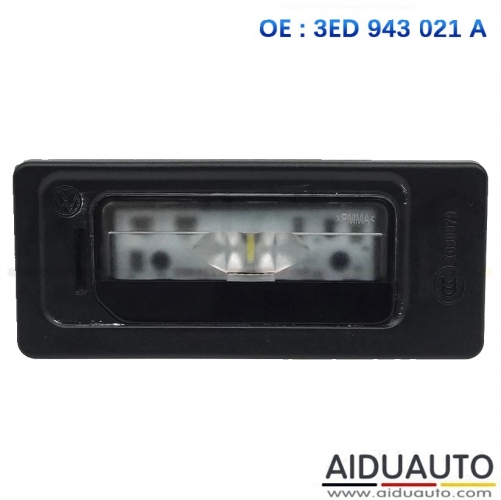 LED License Plate Light Lamp For VW Atlas Tiguan MK2 ID4 ID6 Skoda Octavia 3ED 943 021 A