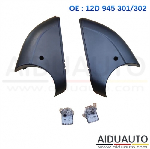 For VW ID3 Rear view mirror floor light + shell 12D 945 301 302