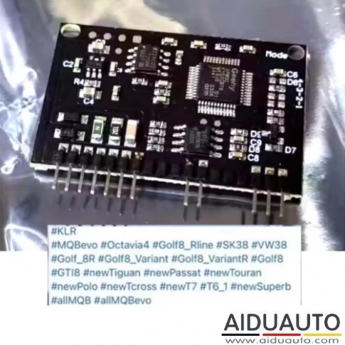 AIDUAUTO KLR MQB_EVO 2Q0 permanent lane assist off-hand module GOLF 8 Octavia MK4 KLR T7 SEAT CUPRA FORMENTOR Steering Wheel Module MQB/MQBEVO
